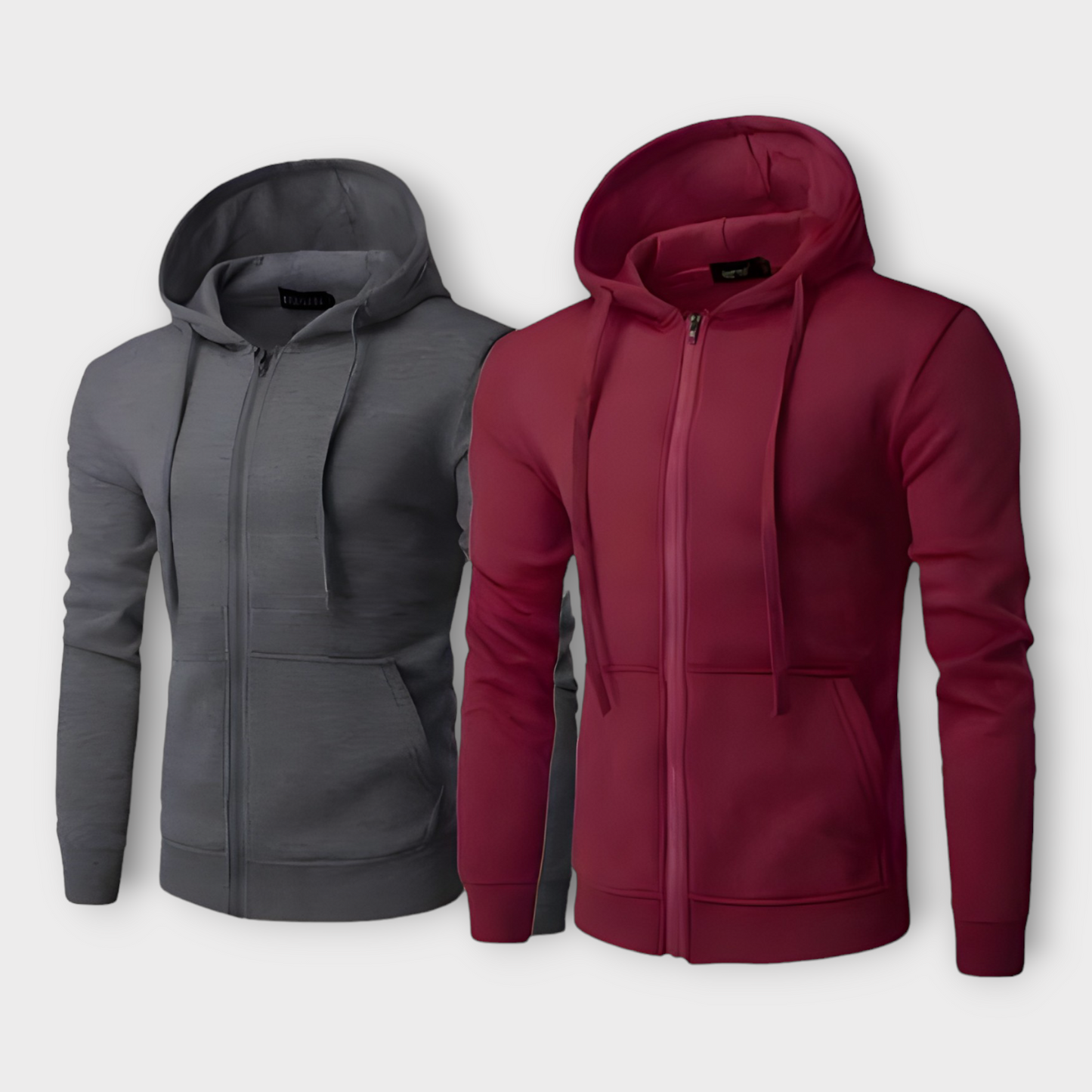 Pack Of 2 Winter Basic Hoodie For Men's AUA&CO