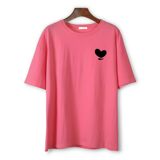 Summer Women's Pink T-shirt