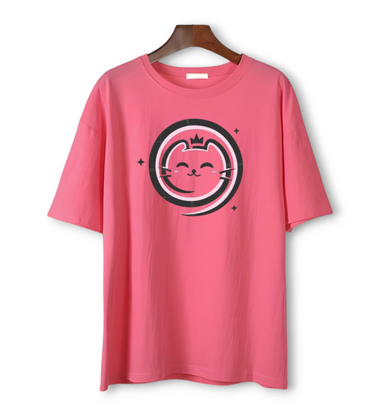 Pink Caty Women's Summer T-shirt