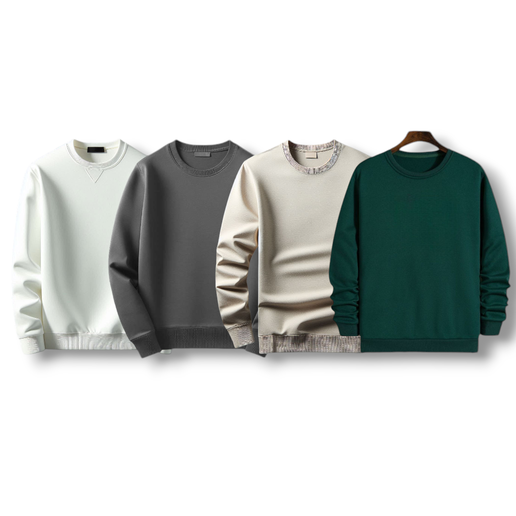 *Bundle of 4 Winter Sweatshirts by AUA&CO - Stay Warm & Stylish❄️🧥*