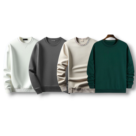 *Bundle of 4 Winter Sweatshirts by AUA&CO - Stay Warm & Stylish❄️🧥*