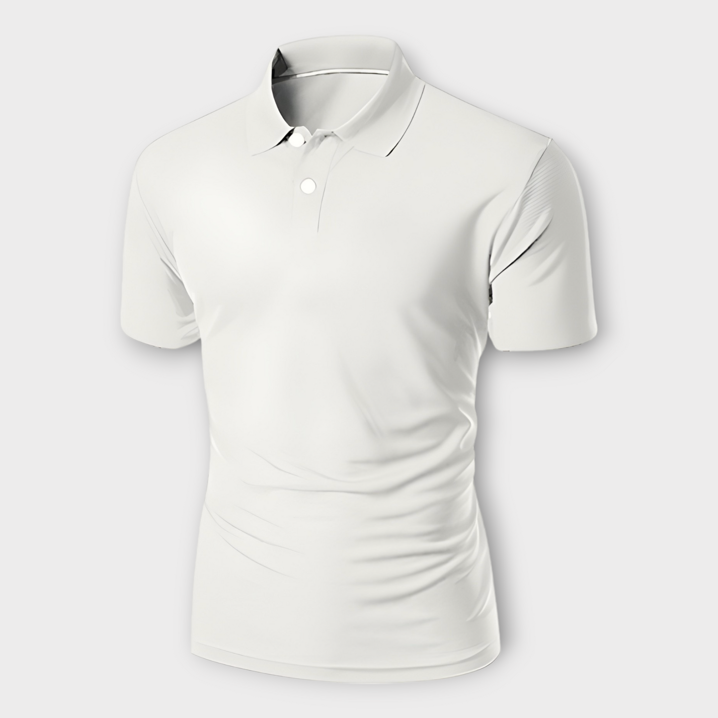 Summer White Collar T-shirt For Men's AUA&CO