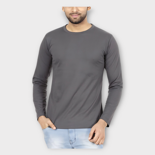 Winter Gray Bacis Sweatshirt For Men's AUA&CO