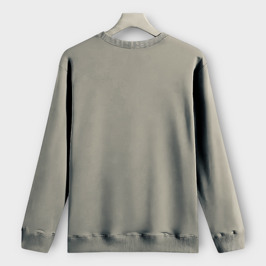 Winter Gray Basic Sweatshirt AUA&CO