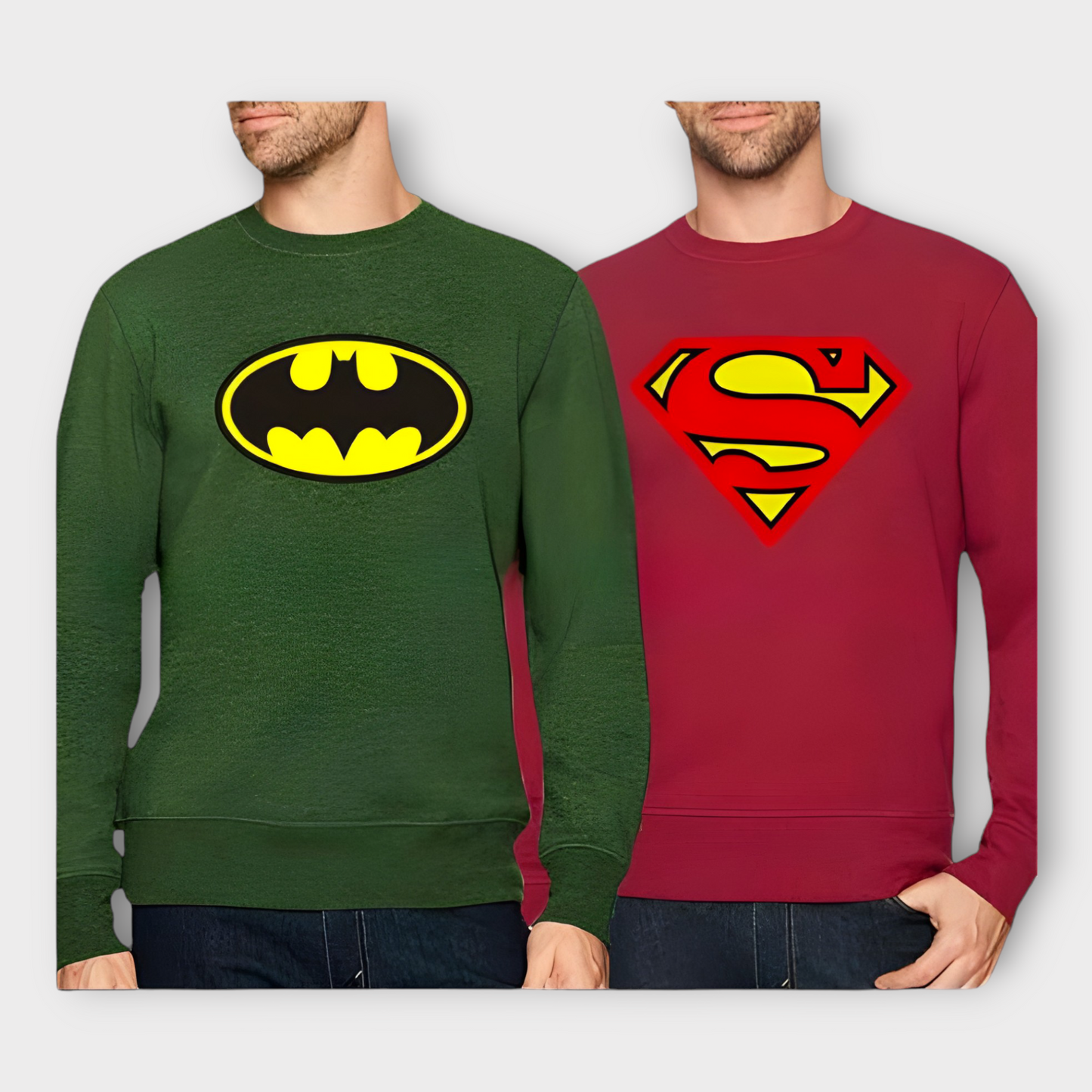 Winter Pack Of 2 Winter Printed Sweatshirt For Mens AUA&CO