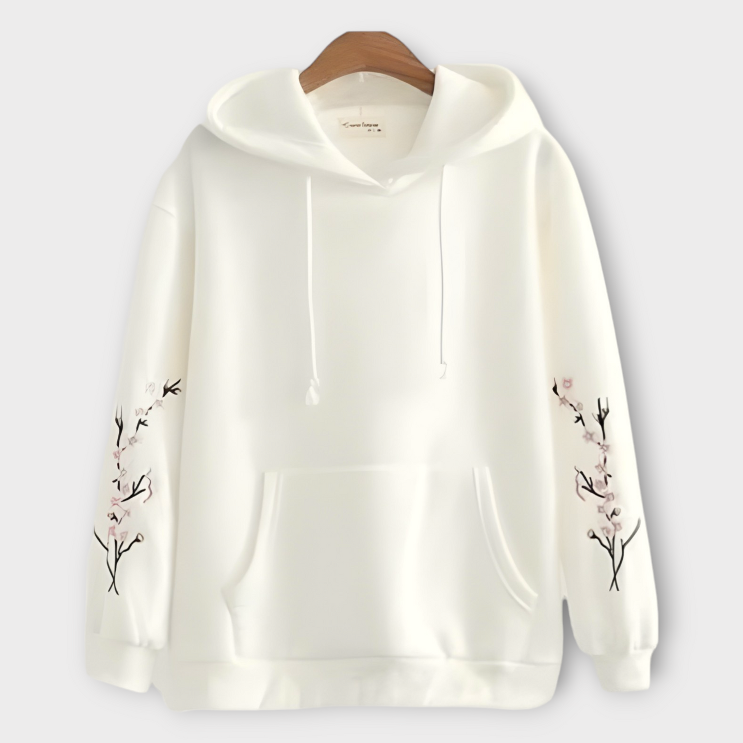 Winter White Hoodie For Womens AUA&CO